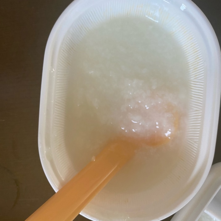 離乳食!8倍がゆ